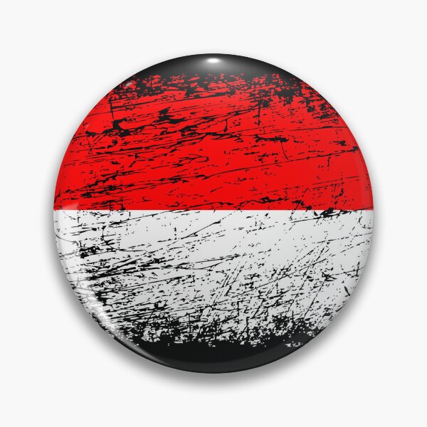 Item preview, Aspecto usado de la bandera de Indonesia designed and sold by GeogDesigns.