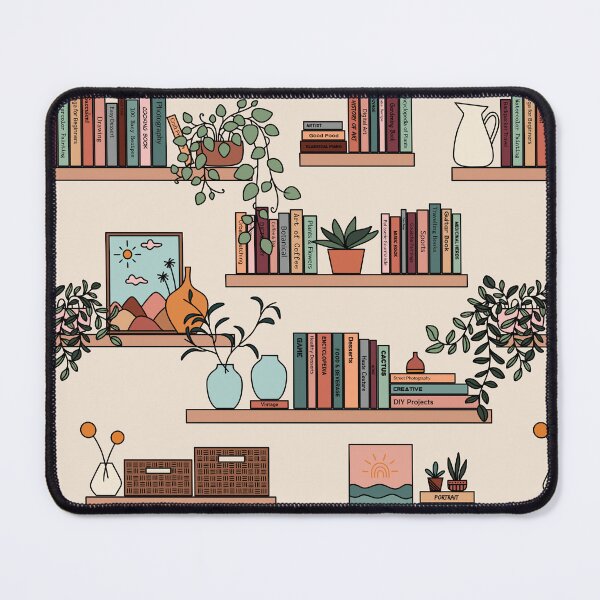 Item preview, Cute Bookshelf Pattern designed and sold by Kalite.