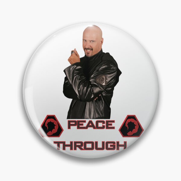 Item preview, Kane: Peace Through Power - Command & Conquer RTS Strategy Game Design - Brotherhood of NOD - Westwood Red Alert 90s Retro PC Gaming Gamer designed and sold by raretshirtsuk.