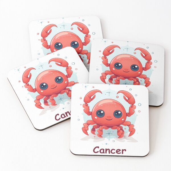 Item preview, Cute Zodiac sign Cancer designed and sold by OKOartspace.