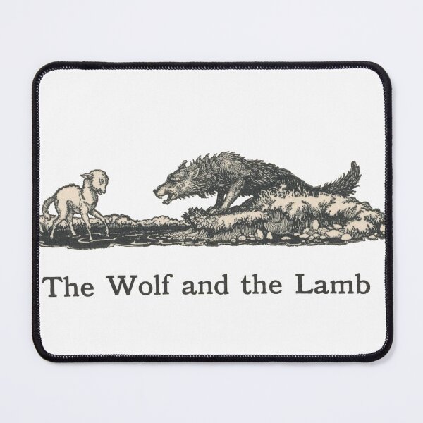 Item preview, The Wolf and the Lamb designed and sold by JactheWelshguy.