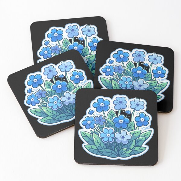 Item preview, Bule flower designed and sold by Azrora.