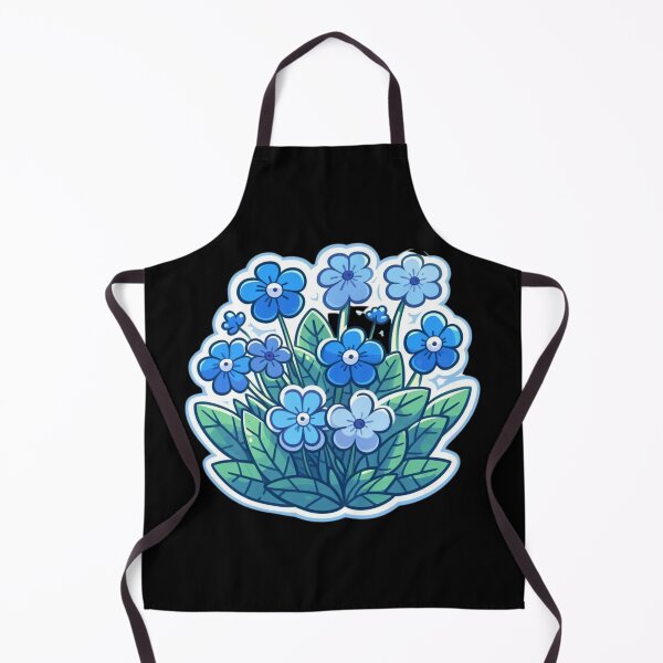 Item preview, Bule flower designed and sold by Azrora.