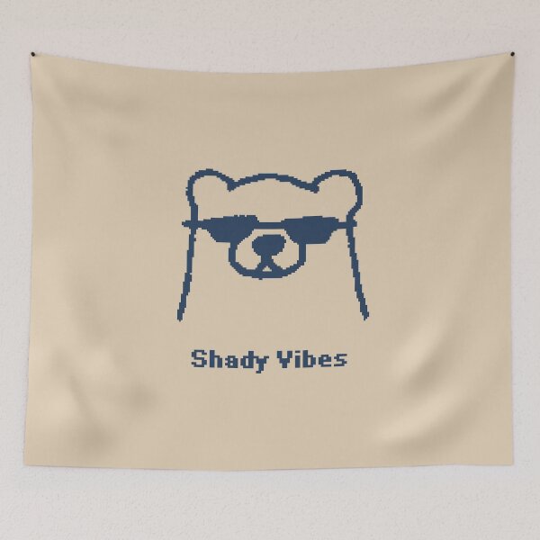 Item preview, Shady Vibes - 1bit pixelart designed and sold by pxlboy.