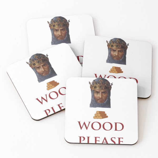 Item preview, Wood Please - Age Of Empires (AoE) RTS Strategy PC Game - 90s Retro PC Gaming Gamer designed and sold by raretshirtsuk.