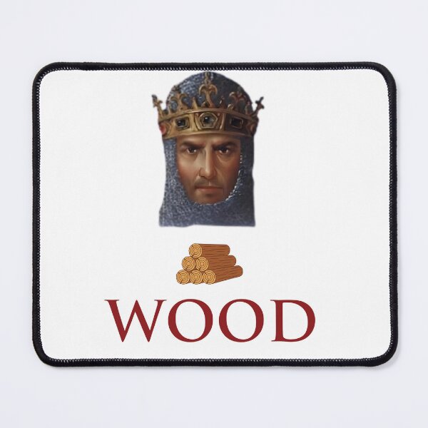Item preview, Wood Please - Age Of Empires (AoE) RTS Strategy PC Game - 90s Retro PC Gaming Gamer designed and sold by raretshirtsuk.