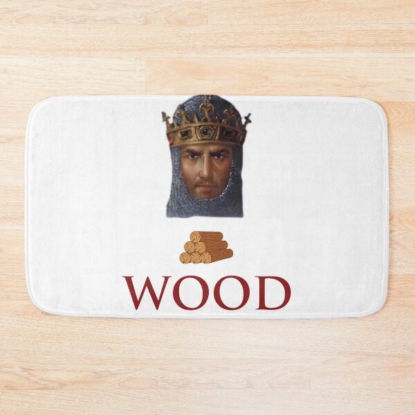 Item preview, Wood Please - Age Of Empires (AoE) RTS Strategy PC Game - 90s Retro PC Gaming Gamer designed and sold by raretshirtsuk.
