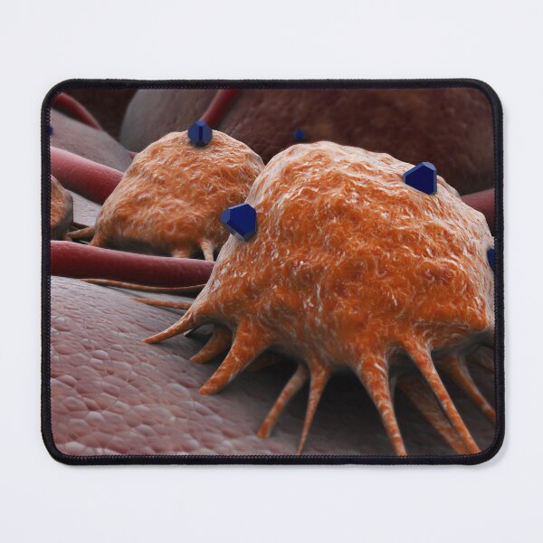 Item preview, STK701339H-Drug attacking the cancer virus. designed and sold by StocktrekImages.