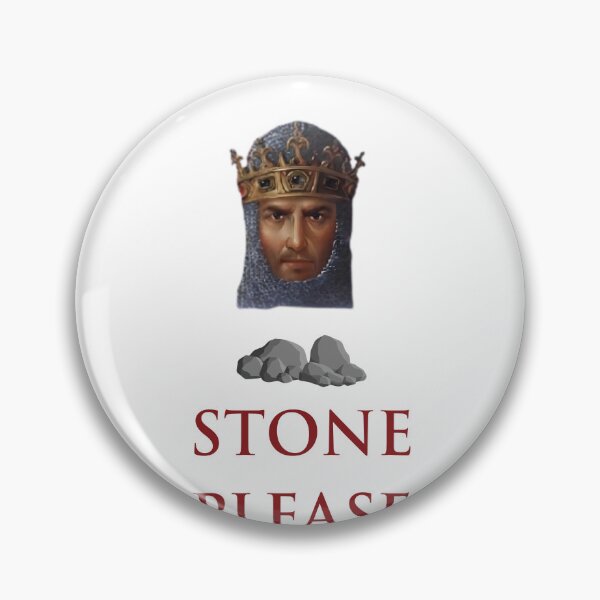 Item preview, Stone Please - Age Of Empires (AoE) RTS Strategy PC Game - 90s Retro PC Gaming Gamer designed and sold by raretshirtsuk.