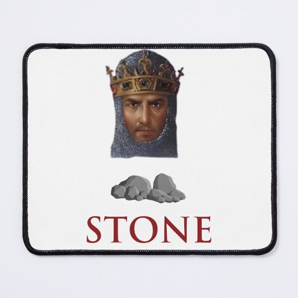 Item preview, Stone Please - Age Of Empires (AoE) RTS Strategy PC Game - 90s Retro PC Gaming Gamer designed and sold by raretshirtsuk.
