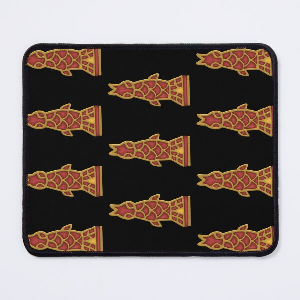 Item preview, Staffordshire Hoard Garnet Fish designed and sold by MadeByGeeClowes.