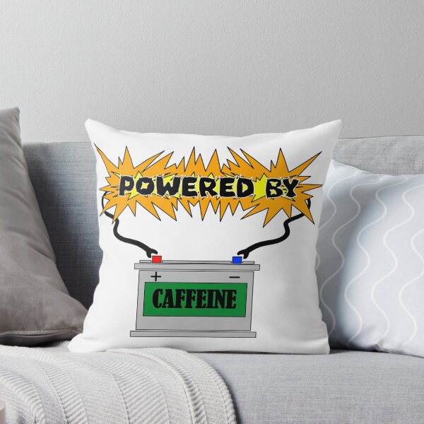 Item preview, Powered By Caffeine, Acumulator Voltage Illustration  designed and sold by OnlyBestStuff.