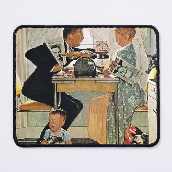 Item preview, norman rockwell art style, norman rockwell paintings, norman rockwell artwork designed and sold by marti-oryo.