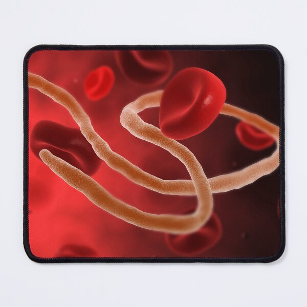 Item preview, STK701340H-Ebola virus with blood cells. designed and sold by StocktrekImages.