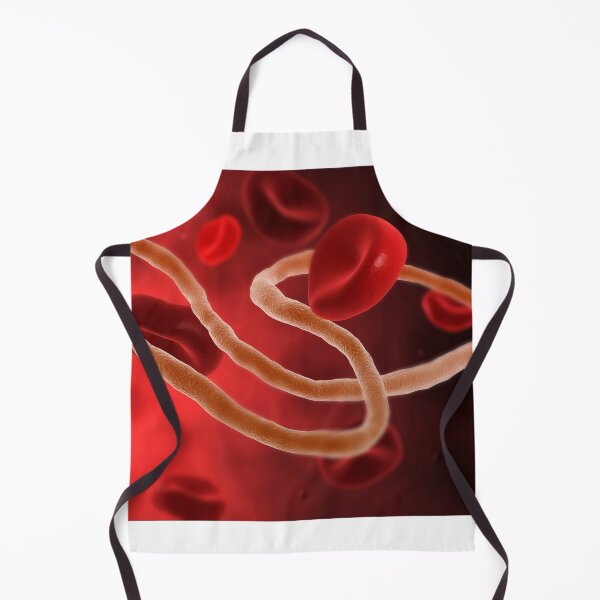 Item preview, STK701340H-Ebola virus with blood cells. designed and sold by StocktrekImages.