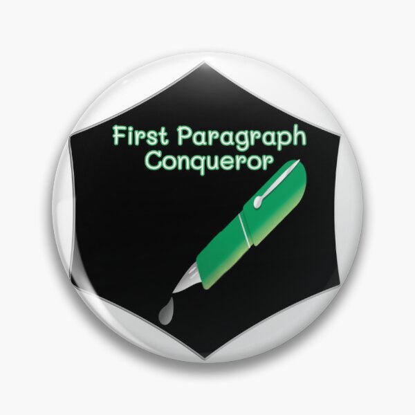 Item preview, Writing Badge 1 designed and sold by Seabear211.