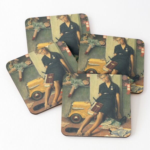 Item preview, norman rockwell art style, norman rockwell paintings, norman rockwell artwork designed and sold by marti-oryo.