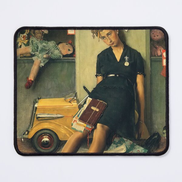 Item preview, norman rockwell art style, norman rockwell paintings, norman rockwell artwork designed and sold by marti-oryo.