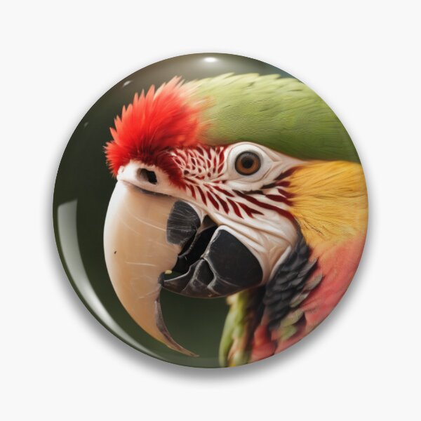 Item preview,  smiling parrot with a big face designed and sold by MPDesign84.