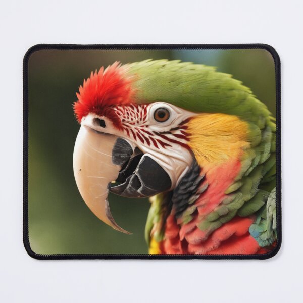 Item preview, smiling parrot with a big face designed and sold by MPDesign84.