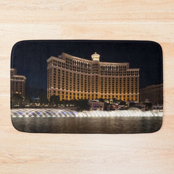 Item preview, Golden Yellow Facade - Bellagio Fountains in Las Vegas Nevada USA designed and sold by Georgia Mizuleva.