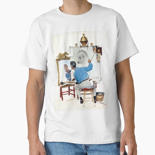 Artikel-Vorschau von Kunststil von Norman Rockwell, Gemälde von Norman Rockwell, Kunstwerke von Norman Rockwell, designt und verkauft von marti-oryo.