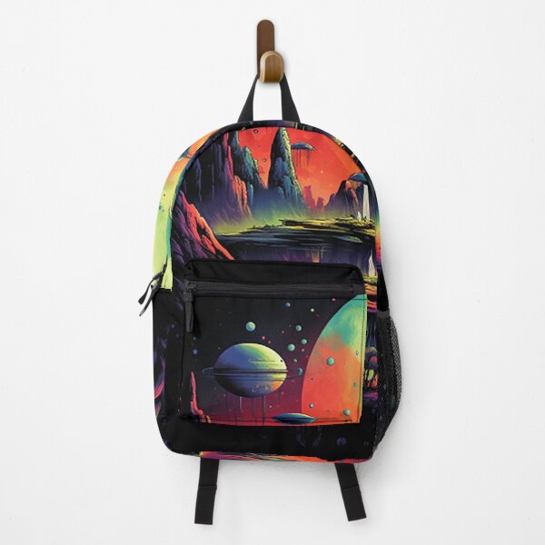Item preview, Peaceful Alien Valley designed and sold by JollyGoodMerch.