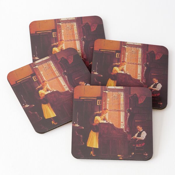Item preview, norman rockwell art style, norman rockwell paintings, norman rockwell artwork designed and sold by marti-oryo.