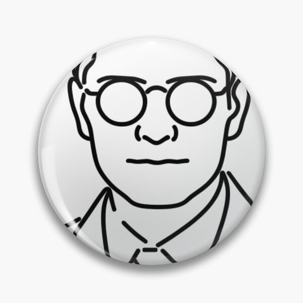 Item preview, Minimalist portrait of a scientist designed and sold by LongIslandDesgn.