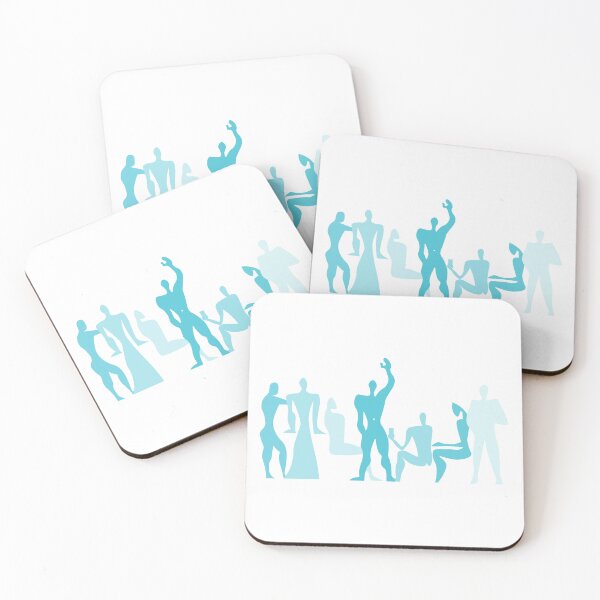 Item preview, Le Corbusier Retro Blue gathering - Architecture designed and sold by SLGA-Designs.