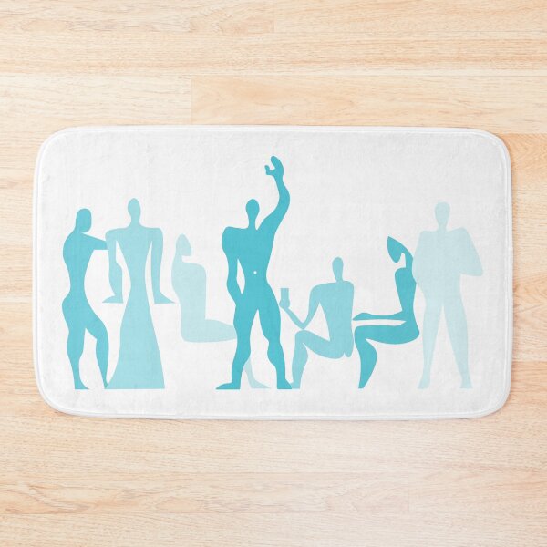 Item preview, Le Corbusier Retro Blue gathering - Architecture designed and sold by SLGA-Designs.