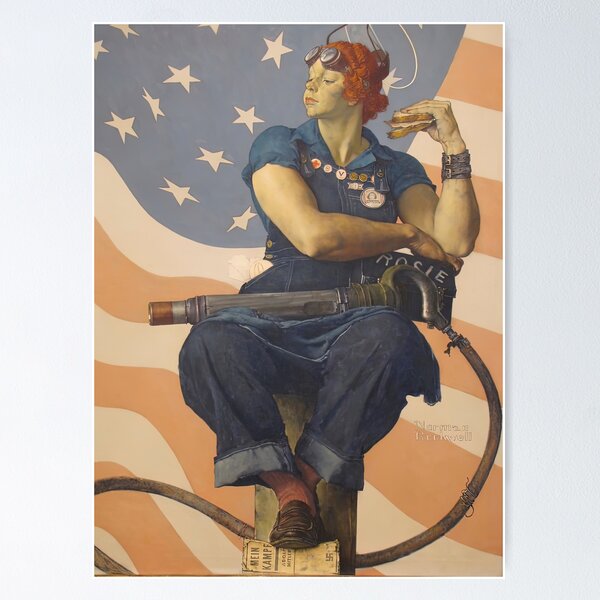 Artikel-Vorschau von Kunststil von Norman Rockwell, Gemälde von Norman Rockwell, Kunstwerke von Norman Rockwell, designt und verkauft von marti-oryo.