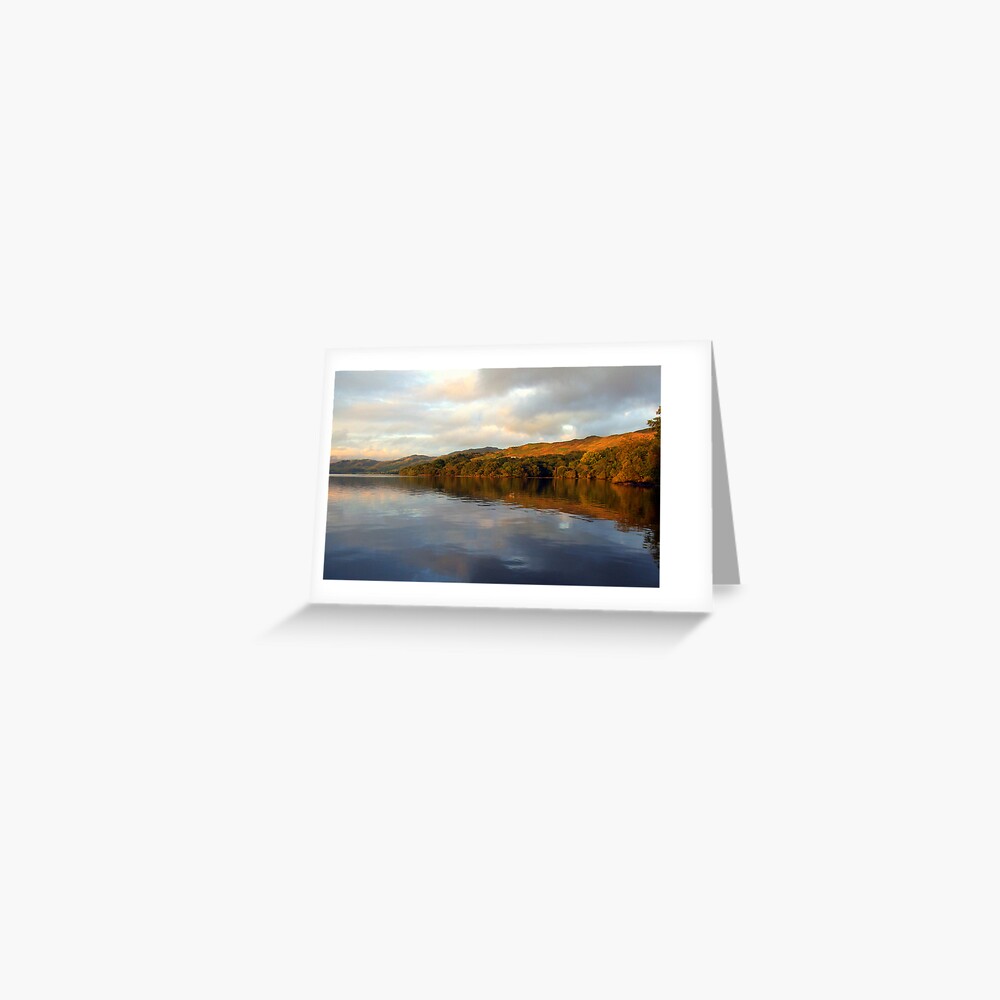 Loch Awe Reflections Greeting Card