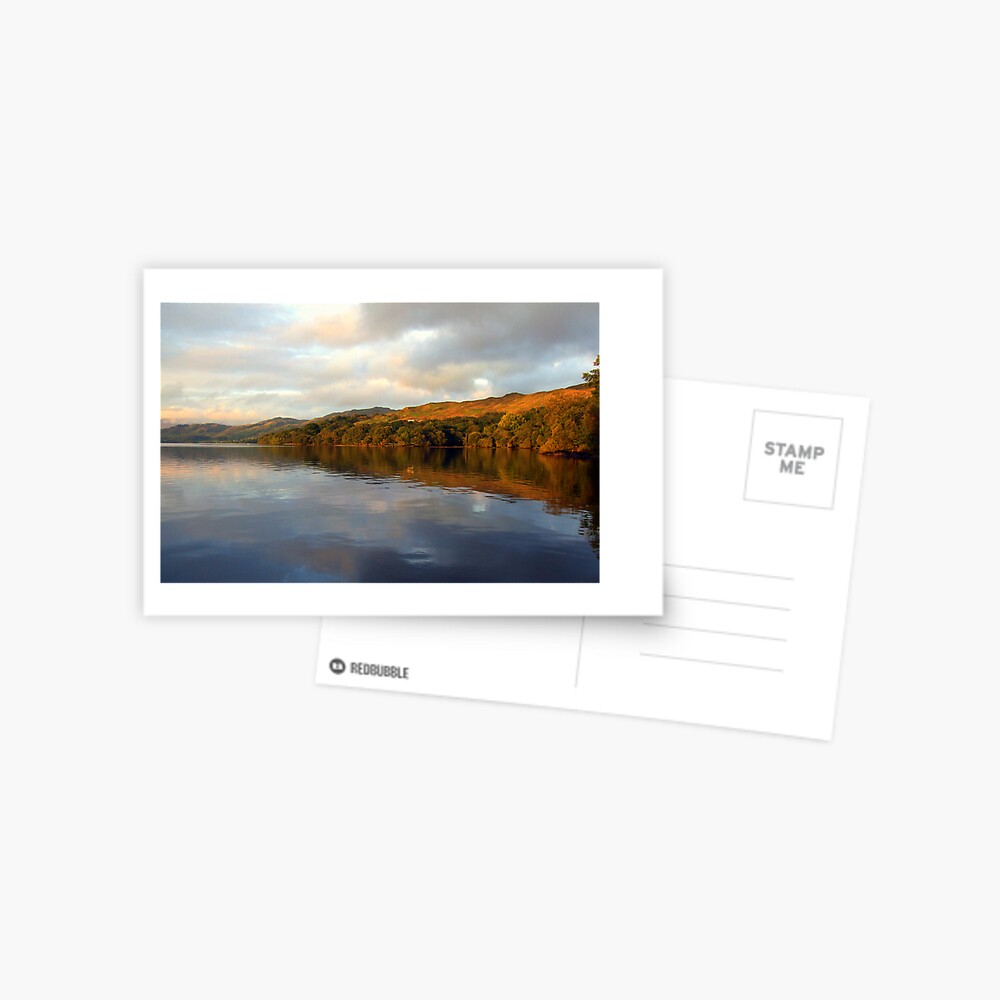Loch Awe Reflections Postcard