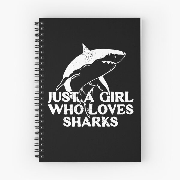 Item preview, Just a Girl Who Loves Sharks Cute Shark Lover Girls Themed designed and sold by ambaart.