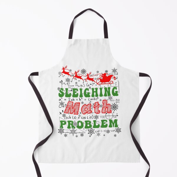 Item preview, Funny Sleighing Math Problem, Math Teacher Christmas 2024, Xmas Teachers designed and sold by ArtByKatti.