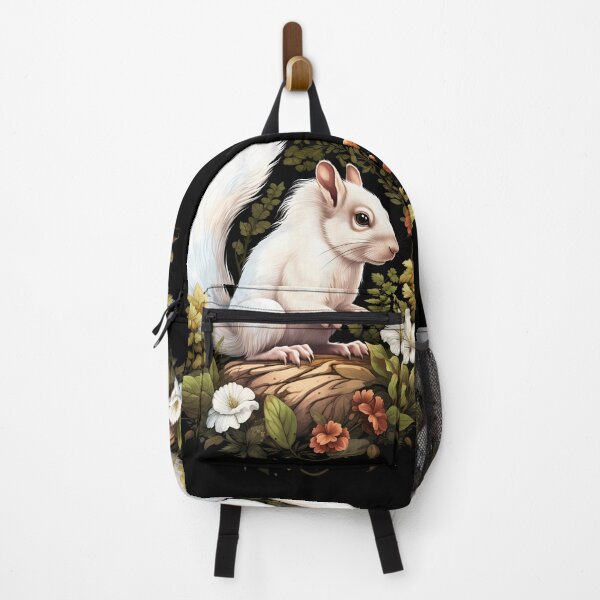 Item preview, White albino squirrel illustration designed and sold by NBSStore.