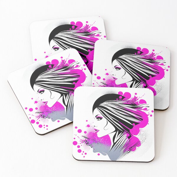Item preview, Mystic Harmony: Tlte's Enchanting Collection of Abstract Black and Purple Art Featuring Radiant Girls designed and sold by Oleg777999.