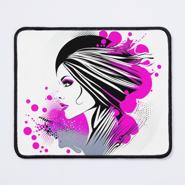 Item preview, Mystic Harmony: Tlte's Enchanting Collection of Abstract Black and Purple Art Featuring Radiant Girls designed and sold by Oleg777999.