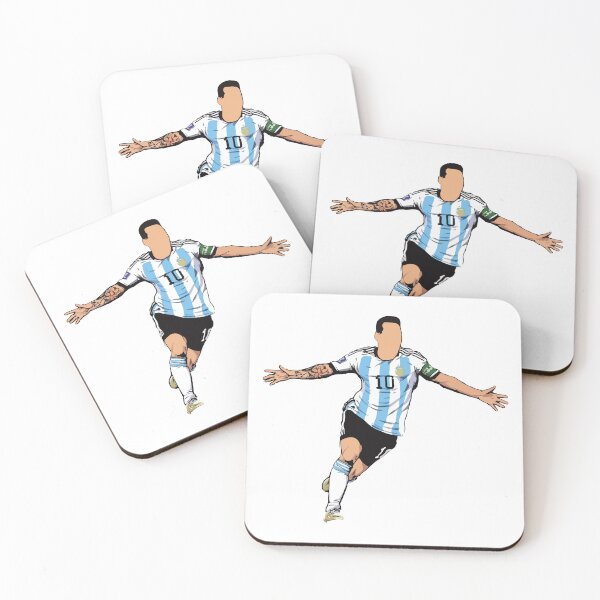 Item preview, Messi Worldcup 2022 Illustration designed and sold by kinxa Axeem.