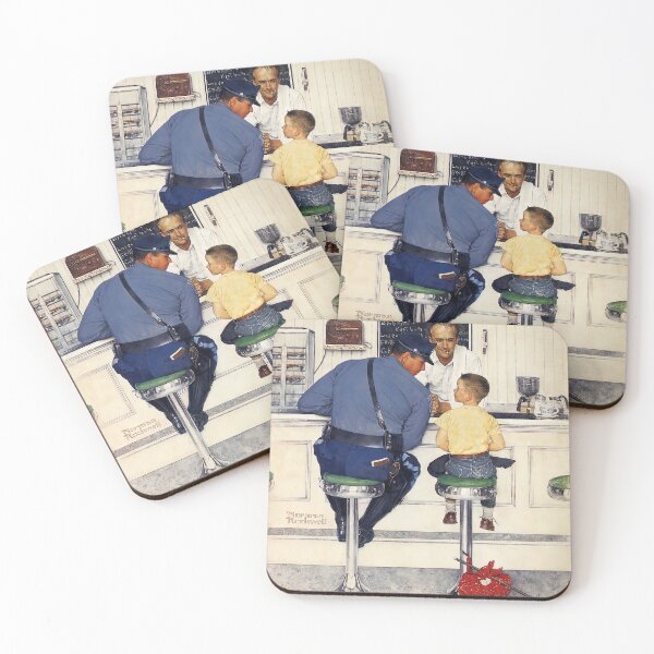 Item preview, norman rockwell art style, norman rockwell paintings, norman rockwell artwork designed and sold by marti-oryo.