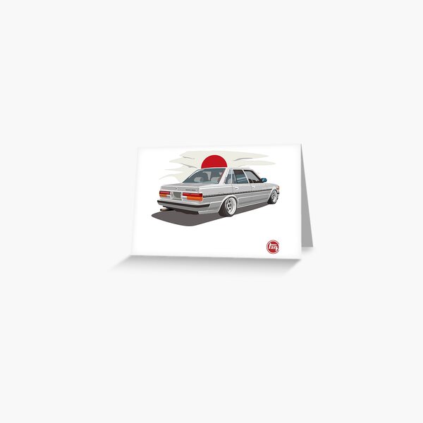 Toyota Cressida Greeting Card
