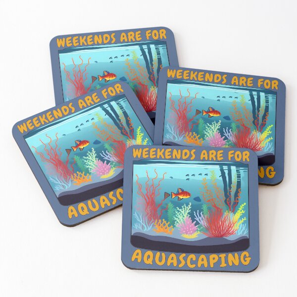 Item preview, Weekends are for aquascaping  designed and sold by SidTastic .