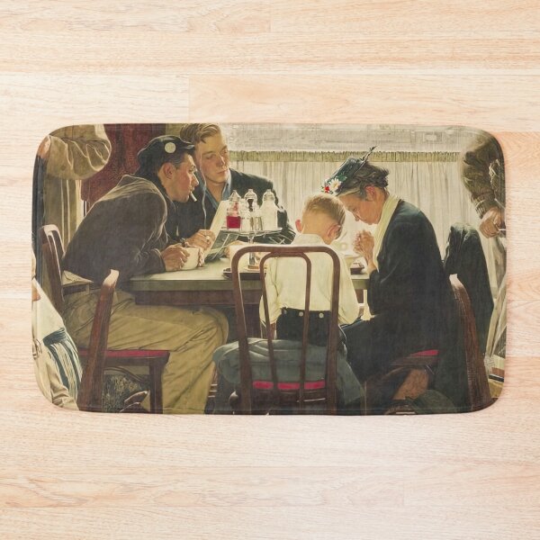 Item preview, norman rockwell art style, norman rockwell paintings, norman rockwell artwork designed and sold by marti-oryo.