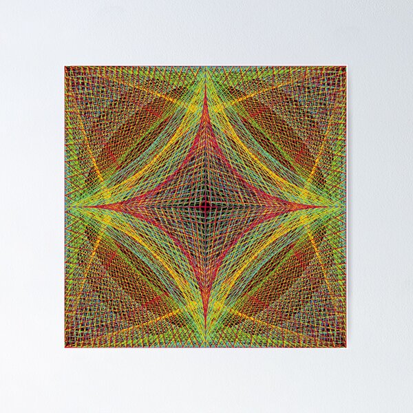 Item preview, Rectangular Pattern #4 Morph C [16412-RYGCBP-BB] designed and sold by LottMultimedia.