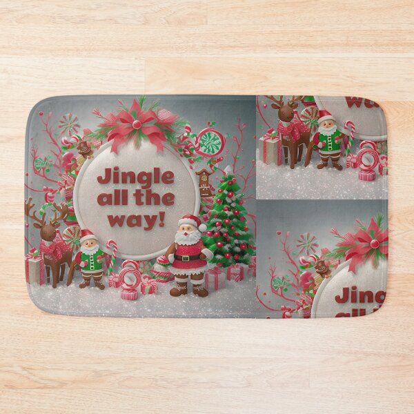 Item preview, Jingle all the way ginger designed and sold by ManikRaja.