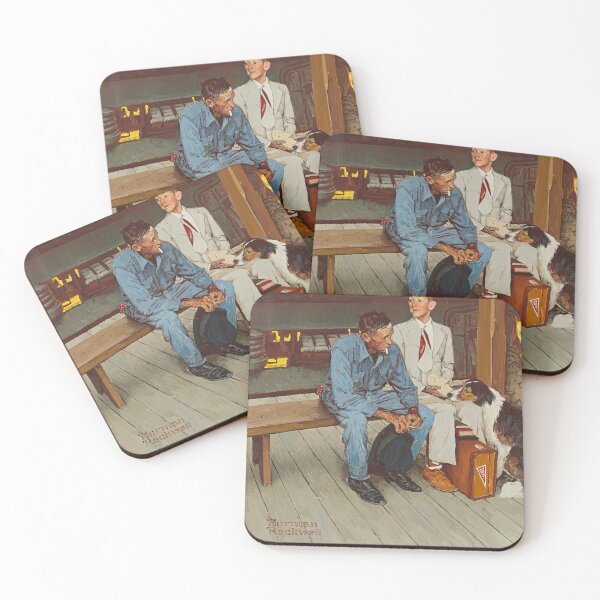 Item preview, norman rockwell art style, norman rockwell paintings, norman rockwell artwork designed and sold by marti-oryo.