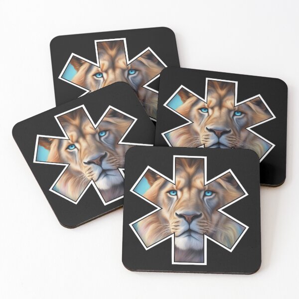 Item preview, Medical Star of Life - Lion designed and sold by Mothrrr.