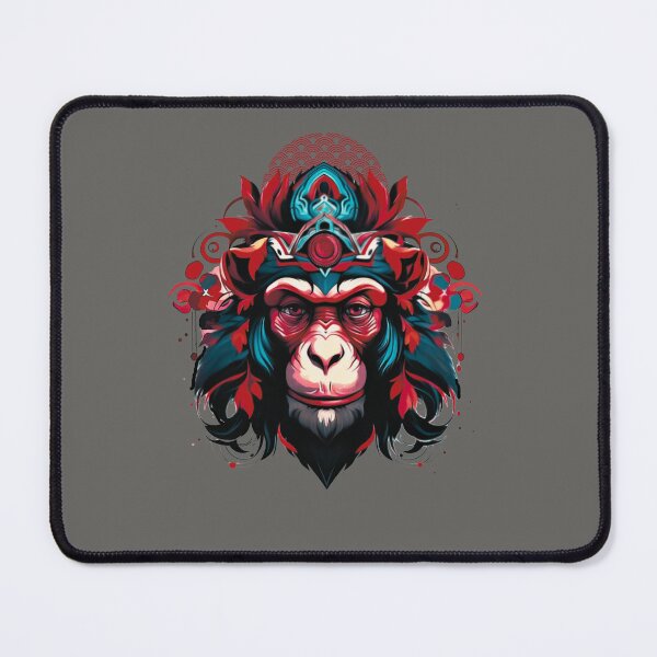 Item preview, Vintage Monkey --grey Background designed and sold by CosmicNook1.