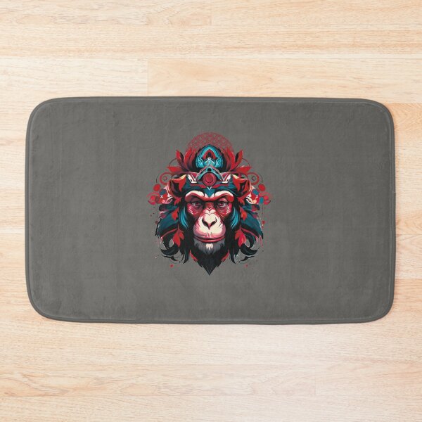 Item preview, Vintage Monkey --grey Background designed and sold by CosmicNook1.